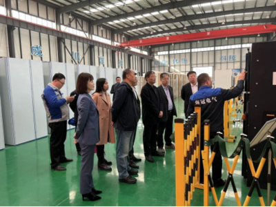 濟南金融控股集團孔令偉一行蒞臨海冠電力考察調研 共商合作發展新機遇